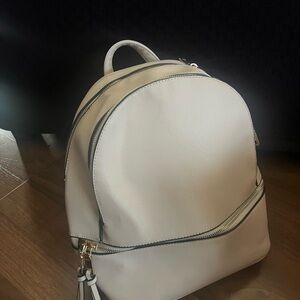 Elegant Cream Backpack